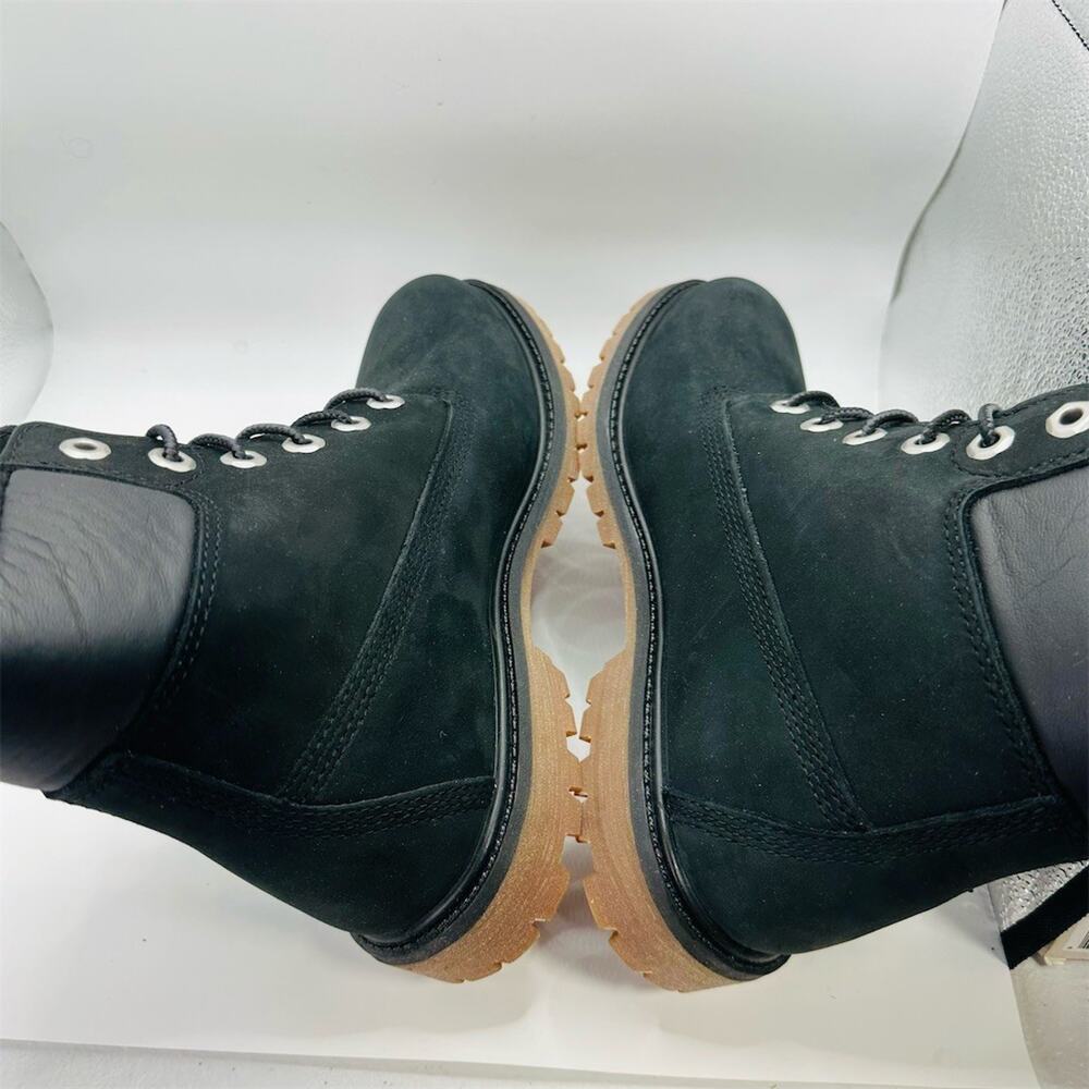 Timberland Premium 6-Inch Waterproof Warm Lined Boots | Women's 7.5 Black | New - Picture 6 of 9